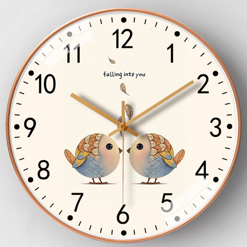 Reloj De Pared De Cuarzo De Estilo Simple De 8 Pulgadas Que