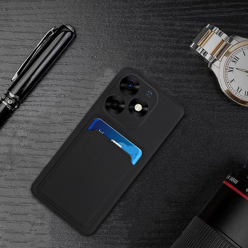 Funda Para Tecno Spark 20 Pro Lujo Tarjeta Paquete