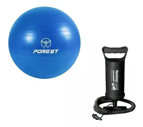 Hinchador de pelotas fitball azul