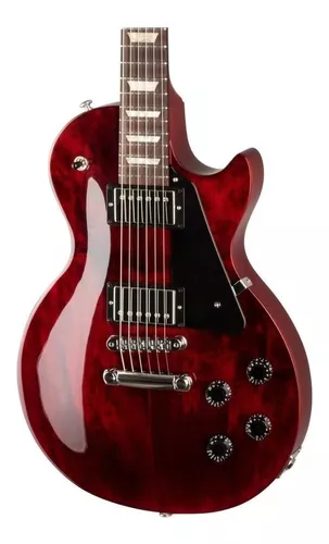 Guitarra eléctrica para zurdo Gibson Modern Collection Les Paul Studio de  arce/caoba wine red brillante con diapasón de palo de rosa