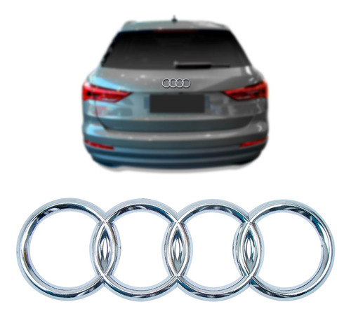 Emblema Para Tampa Traseira  Audi A3 E A4 De 99 A 2007