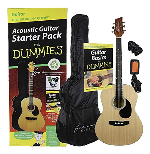 Paquete De Inicio Para Principiantes De Guitarra Acústica