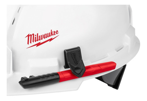 Imagen 3 de 9 de Casco Rigido Seguridad Ventilado Logo Ch Milwaukee 48731001