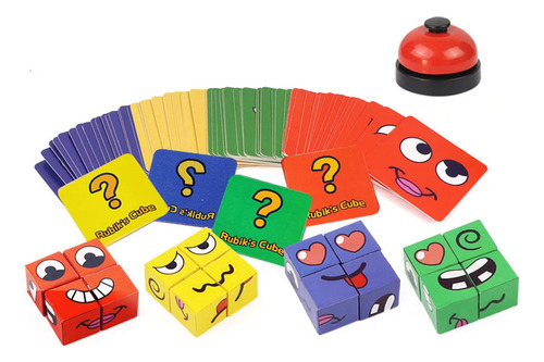 Juego De Mesa Expression Puzzle Building Blocks Montessori C