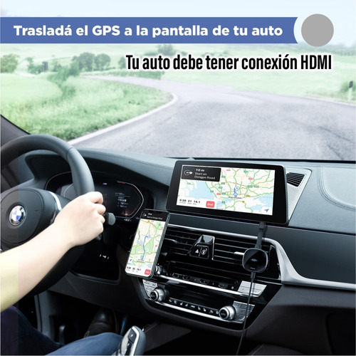 Imagen 5 de 10 de Duplicador De Celular A Monitor Hdmi/ No Chromecast Baseus