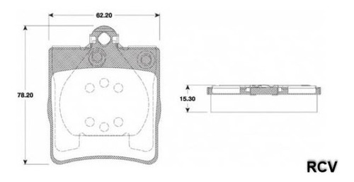 Balatas Disco  Trasera Para Mercedes Benz Slk350   2010