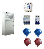Comprar Kit Gabinete + Id + Tmg + 2 Tomas 3x16-n-t + 2 Tomas 2x16-t