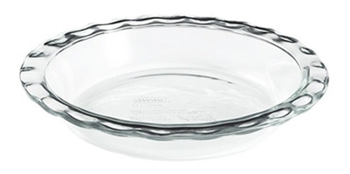 Tartera Redonda De Vidrio Pyrex Easy Grab Acanalada 24 Cm