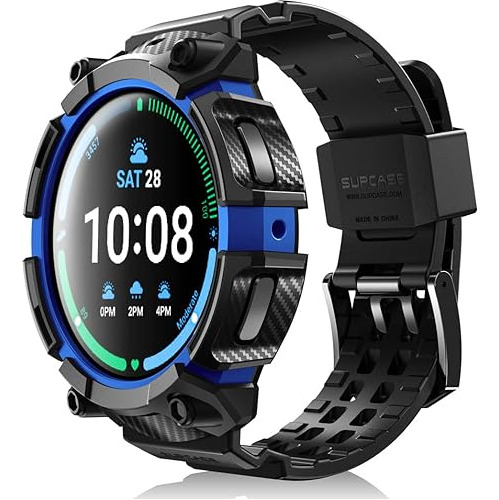 Estuche Supcase P/ Galaxy Watch 5 Pro 45mm 2022 Azul Oscuro