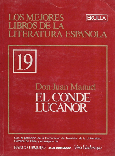 El Conde Lucanor O Libro De Patronio / Don Juan Manuel / 19