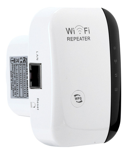 Amplificador De Señal Wifi Repetidor De Pared Con Puerto Eth