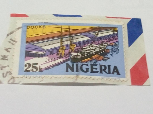Estampilla Nigeria 4                           (9)