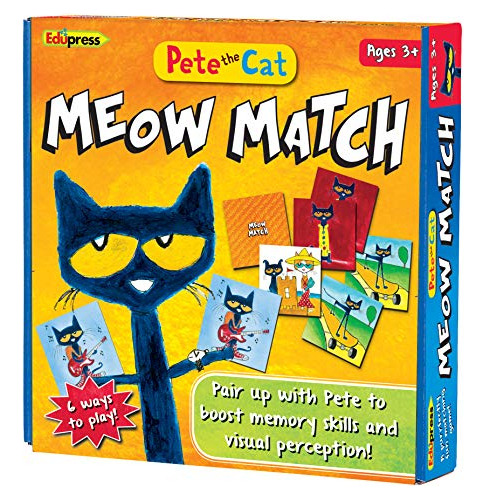 Edupress Pete El Gato Meow Match Juego - U2zwa