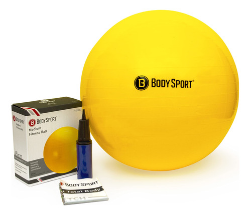 Body Sport - Pelota De Ejercicios Para Deportes Con Bomba Pa