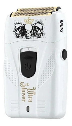 B-way Ultra Shaver Afeitadora Inalámbrica Barbería Cabello Color Blanco