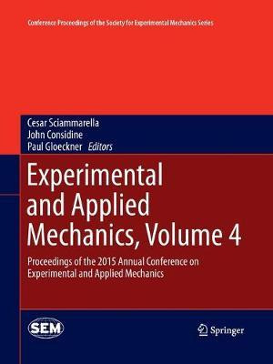 Libro Experimental And Applied Mechanics, Volume 4 : Proc...