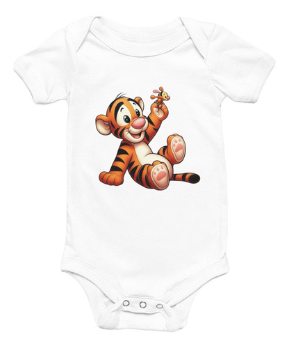 Playera Para Bebé, Mameluco, Pañalero Tigger 2