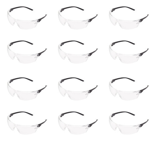 Amazoncommercial Gafas De Seguridad (transparentes/negros)
