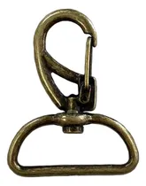 Comprar 10un Mosquetão 25mm Ouro Velho Fecho Gancho Bolsas Mochilas