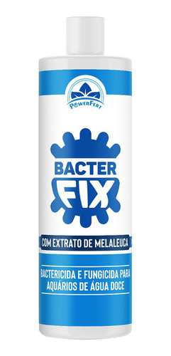 Powerfert Bacter Fix 500ml Bactericida E Fungicida Água Doce