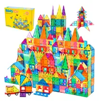Comprar Construção Brinquedo Blocos Magnéticos Para Montar 130 peças