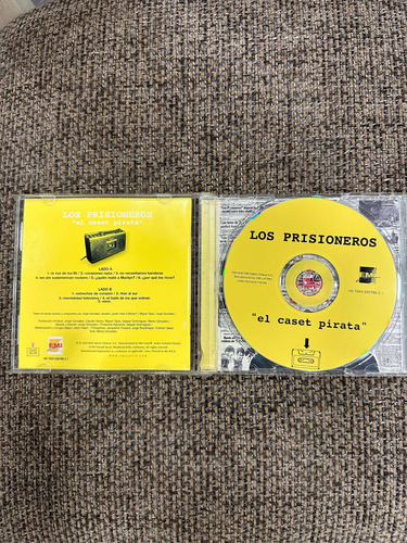 Cd Los Prisioneros El Caset Pirata Emi Latin. Escaso