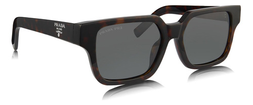 Prada Spr 03zs 2au-08g Square Shape Tortoise Polarized (Usado)