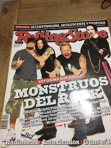 Revista Rolling Stone Monstruos Del Rock Informe Especial