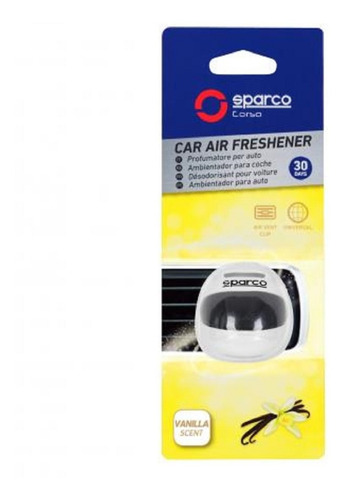 Imagen 5 de 6 de Aromas Auto Interior Pack 3 Sparco Vainilla New Car Spa500