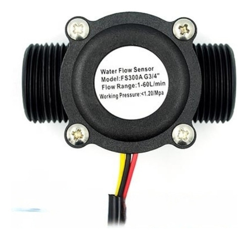 Arduino Sensor De Flujo Caudalimetro 2  Yf-dn50 G2 (100467)