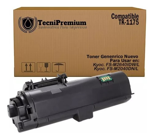 Toner Generico Tk-1175 Para Kyocera Fs-m2040dn Fs-m2640idw