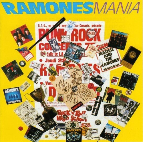 Cd Ramones - Ramones Mania Nuevo Y Sellado Obivinilos