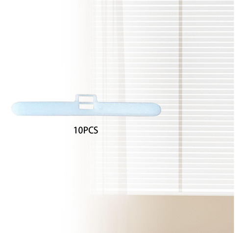 10 Piezas De Persiana Vertical Para Ventana, Perchas