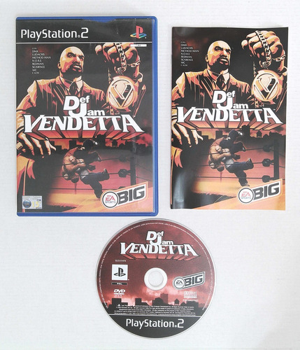 Def Jam Vendetta Juego Ps2 Original Pal Completo