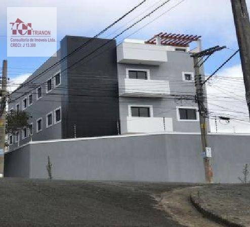 Imagem 1 de 1 de Cobertura S/cond. C/elevador 2 Dormitórios À Venda, 88 M² Por R$ 345.000 - Vila Scarpelli - Santo André/sp - Co1002