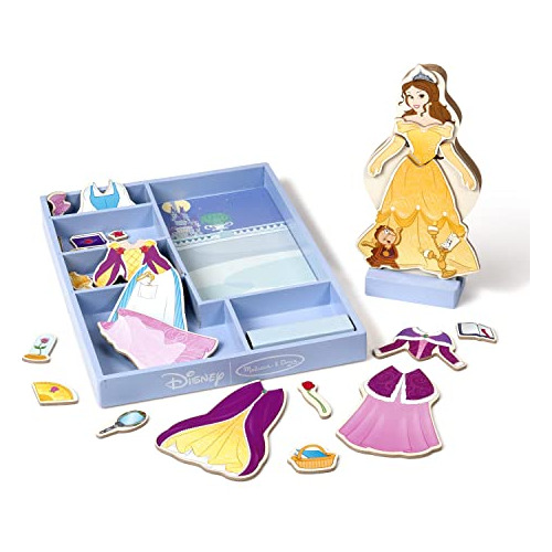 Melissa & Doug Disney Belle Juego De Simulación De Muñecas