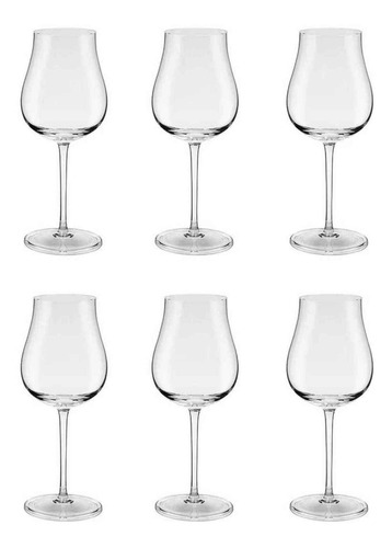 Conjunto 6 Taças Cristal P/vinho Tinto 390ml Oxford