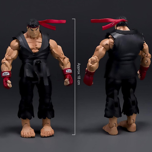 Disfraz alternativo de Action Fighter 4 de Ryu Street Fighter, neca