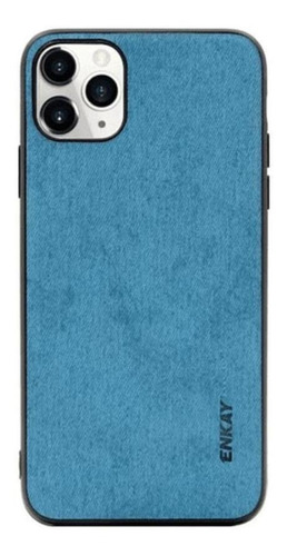 Carcasa Pro + Lámina Vidrio Templado Para iPhone 11 Azul