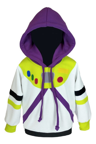 Hoodie Sudadera Buzz Lighyear  Cosplay Niños Y Adultos