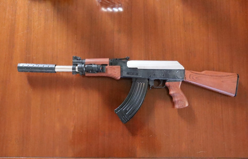 Rifle Ak-47 Balines 6mm (juguete)
