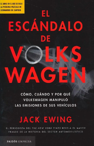Libro Fisico El Escándalo De Volkswagen. Jack Ewing