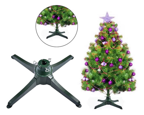 Base Giratoria Para Árbol De Navidad 360 Grados