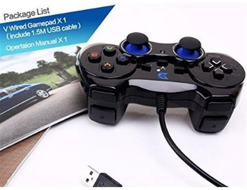 Wired Joystick Gamepad Zd V Plus Vibratorio Comentarios Usb