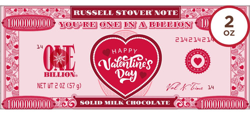 Russell Stover One In A Billion Edicion San Valentin America