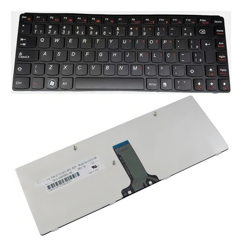 Teclado Notebook Lenovo V470 G475 B470 G470 25-011647 Br Ç