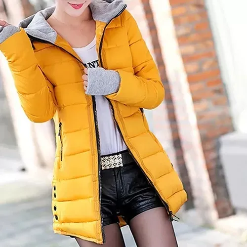 Chaqueta mostaza cheap mujer