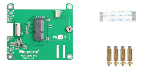 Módulo Mpw7 Pcie A M.2 E-key Wifi7 Para 5, Soporte Para Tp