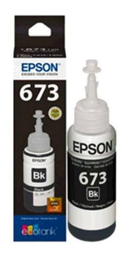 Refil Tinta Epson Preto T673120-al