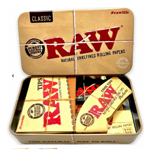 Caja Metalica Raw  Starter Box 